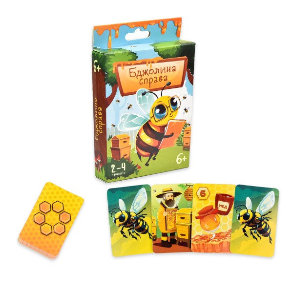 Настільна гра Strateg «Бджолина справа» українською мовою (30785)