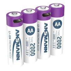 Акумулятор Ansmann літієвий AA 1,5 V / 2000 mAh 4шт
