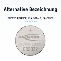 Батарейка Ansmann літієва CR2032 / 3 V