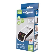 Швидкий зарядний пристрій Ansmann Comfort Mini з USB-входом для 1-2 NiMH акумуляторів АА/ААА