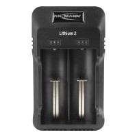 Зарядний пристрій Ansmann Lithium 2 для 1-2 Li-Ion акумуляторів (3,6 В/3,7 В) або 1-2 NiMH акумуляторів (1,2 В) AA/AAA
