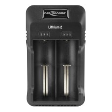 Зарядний пристрій Ansmann Lithium 2 для 1-2 Li-Ion акумуляторів (3,6 В/3,7 В) або 1-2 NiMH акумуляторів (1,2 В) AA/AAA