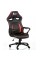 Крісло офісне Special4You ExtremeRace black/red with footrest