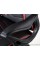 Крісло офісне Special4You ExtremeRace black/red with footrest