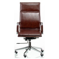 Крісло офісне Special4You Solano artleather light-brown