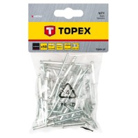 Заклепки алюмінієві 3.2 мм x 10 мм, 50 шт.*1 уп. TOPEX