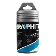 Насадки для викруток PH2 x 25 мм, 100 шт. Graphite