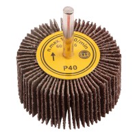 Пелюсткові круги з хвостовиком, 60 x 30 мм, K40 Graphite