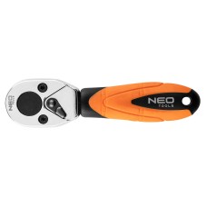 Ключ-тріскачка для насадок  1/4", 105 мм  NEO Tools