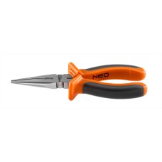 Плоскогубці подовжені прямі, 160 мм NEO Tools