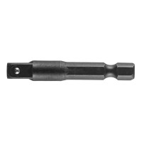 Ударний адаптер 1/4 "- шестигранник 1/4" квадрат  Graphite
