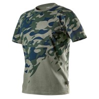 Футболка робоча оливкова CAMO, розмір XL NEO Tools