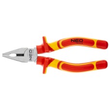 Плоскогубці комбіновані 180 мм, 1000 В, CrV, поліровані NEO Tools