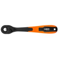 Ключ-тріскачка, вигнутий 1/4", 150 мм  NEO Tools