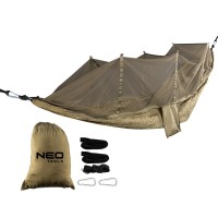 Гамак з москітною сіткою Neo Tools 63-123, 330x140 см, до 200 кг NEO Tools