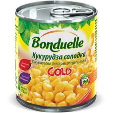 Кукурудза солодка Gold Bonduelle 340 г (3083680025881)