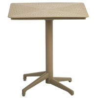 Стіл з відкидною стільницею Tilia Moon 70x70 см колір кави