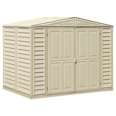 Сарай пластиковий DuraMate 240x163x186 см слонова кістка