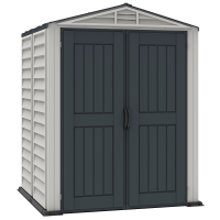 Сарай пластиковый YardMate 171x171x210 см темно-серый