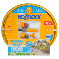 Набор для полива HoZelock 117004 шланг Ultraflex 12,5 мм 20 м + коннекторы
