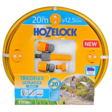 Набор для полива HoZelock 117004 шланг Ultraflex 12,5 мм 20 м + коннекторы