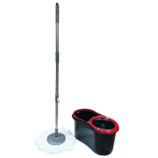 Набір для прибирання Planet Spin Mop Eco 13 л чорний