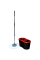 Набір для прибирання Planet Spin Mop Dark 14 л чорний