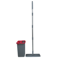 Набір для прибирання Planet Tablet Mop Midi 4 л сіро-червоний