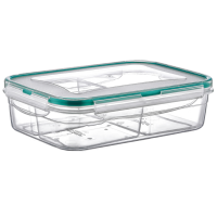 Контейнер Fresh Box 3 відсіки 0,5 л + 0,25 л + 0,25 л прозорий
