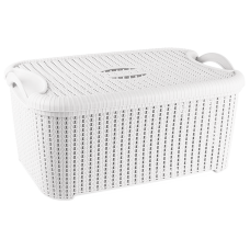 Кошик з кришкою Flexi 22 л білий