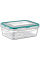Контейнер Fresh Box прямокутний 1,4 л прозорий Irak Plastik
