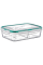 Контейнер Fresh Box 2 отсека 0,5 л + 0,5 л прозрачный