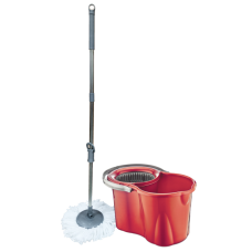 Набір для прибирання Planet Spin Mop Classic 19 л червоний