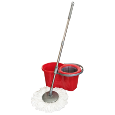 Набір для прибирання Planet Spin Mop Mini 14 л червоний