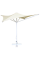Парасоля Butterfly квадратна 2 x 2 м