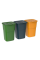 Набір сміттєвих баків ECO 3 зелений, синій, жовтий