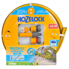 Набор для полива HoZelock 117035 шланг Ultraflex 19 мм 20 м + коннекторы
