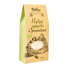 Пудра цукрова органічна Добрик 300 г