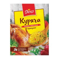 Приправа універсальна Деко Куряча в гранулах 70 г Приправа універсальна Деко Куряча в гранулах 70 г