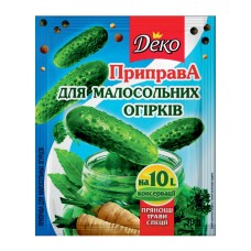 Приправа для малосольных огурцов Деко 30 г