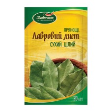 Лавровый лист сухой целый Любисток 20 г