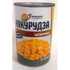 Кукуруза сладкая консервированная Домашние продукты 425 мл