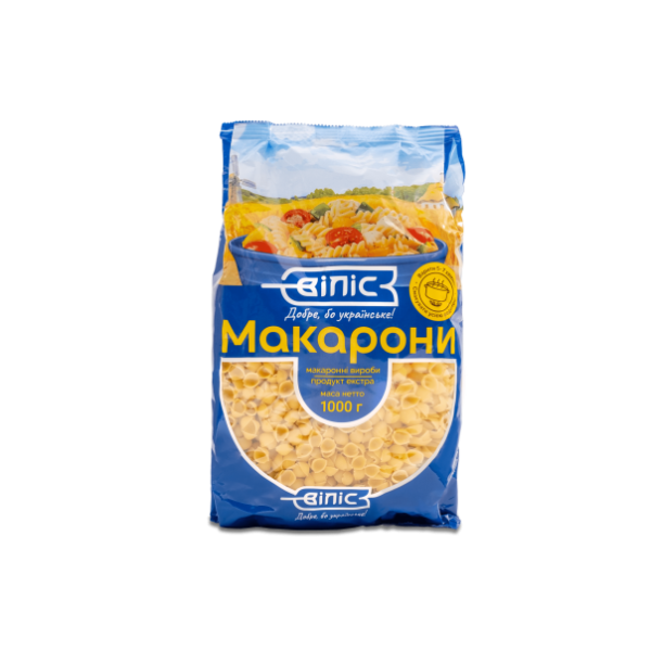 Макаронные изделия Ракушка суповая ВИЛИС 1 кг