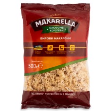 Макаронные изделия Веселые зверьки MAKARELLА 500 г