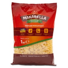 Макаронные изделия Лапша волнистая MAKARELLА 1 кг