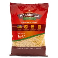 Макаронные изделия Рожки №7 MAKARELLА 1 кг