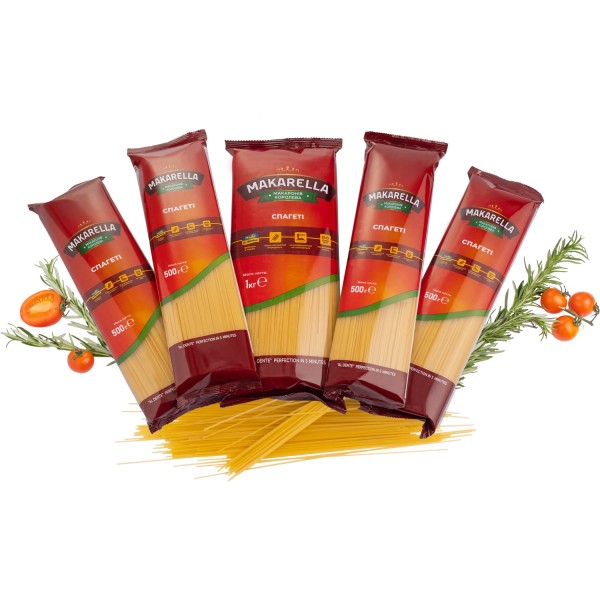 Макаронные изделия Спагетти MAKARELLА 1 кг