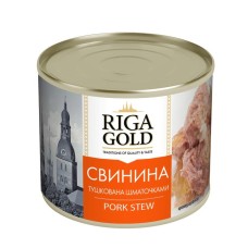 Свинина тушкована Riga Gold 525 г