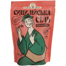 Сіль морська Salute di Mare Сицилійська сіль пікантна харчова з добавками прянощів 100 г