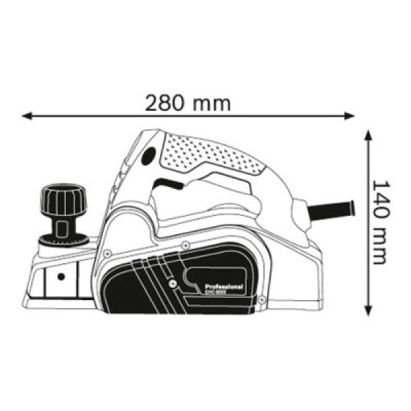 Электрорубанок Bosch GHO 6500 Professional